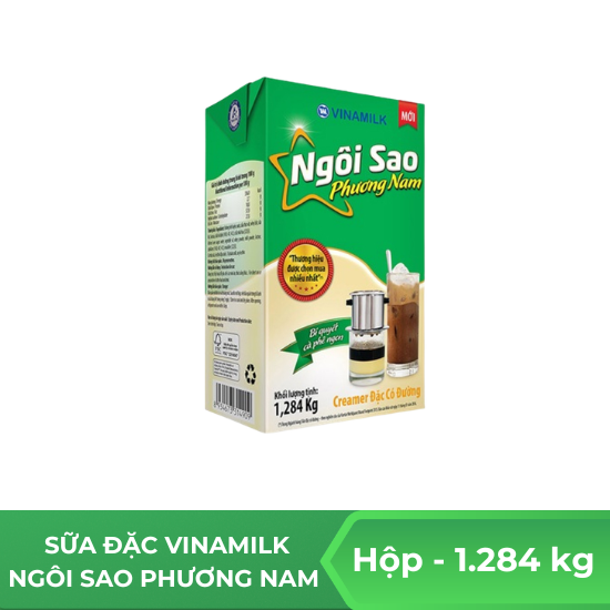Sữa đặc có đường Ngôi sao Phương Nam - hộp 1284g