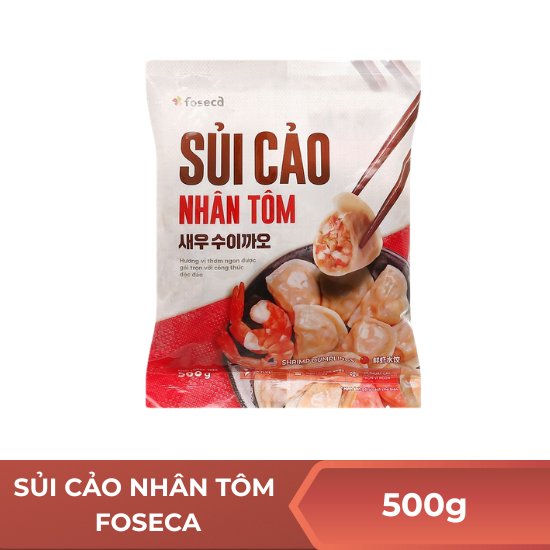 Sủi cảo nhân tôm Foseca - 500g