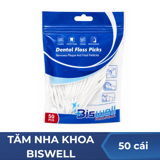 Tăm nha khoa Biswell túi - 50 cái