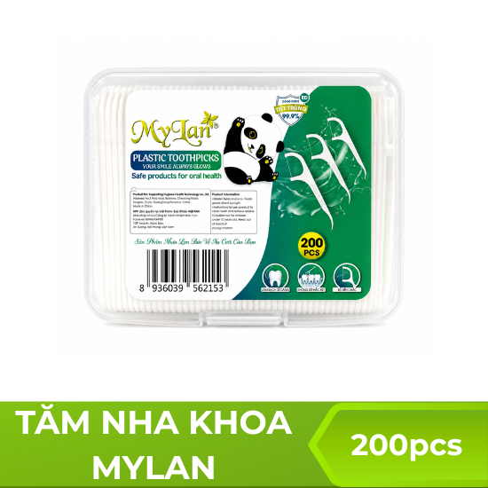 Tăm nha khoa MyLan - Hộp 200 PCS