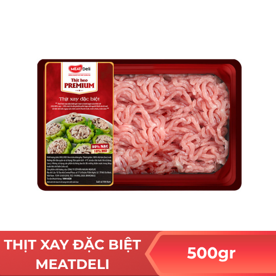 Thịt xay đặc biệt MEATdeli - 500gr 