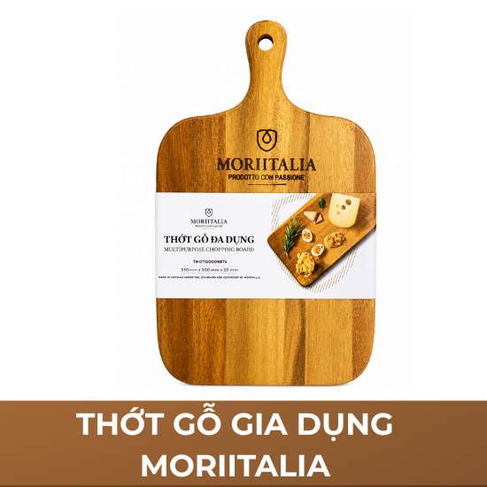 Thớt gỗ đa dụng Moriitalia