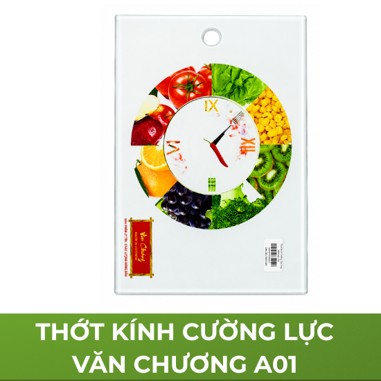 Thớt kính cường lực Văn Chương A01