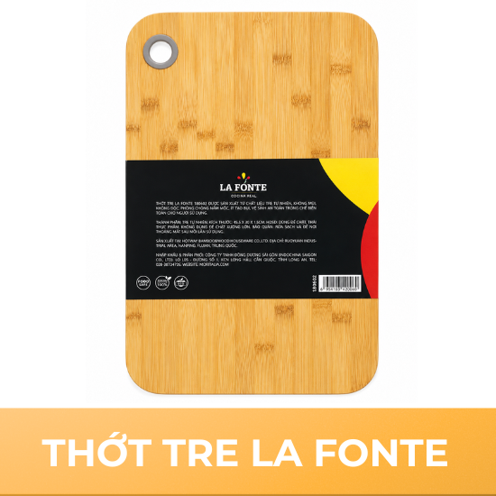 Thớt tre La Fonte