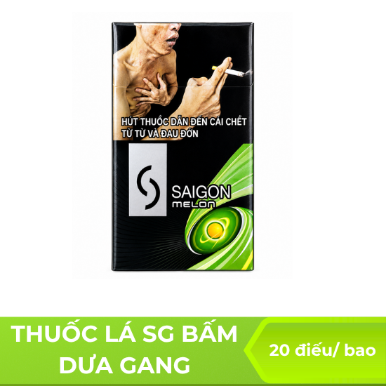 Thuốc lá Sài Gòn bấm dưa gang