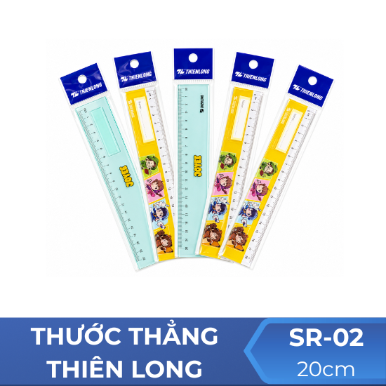Thước Thẳng 20cm Thiên Long SR-02