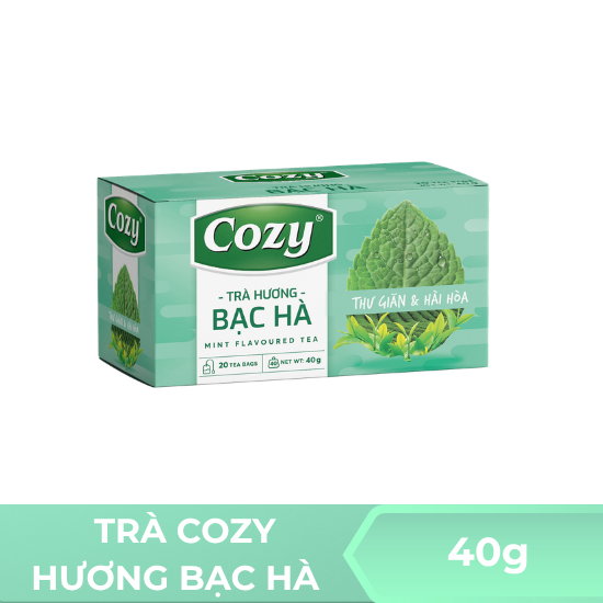 Trà Cozy hương bạc hà - 40g