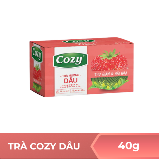 Trà Cozy hương dâu - 40g