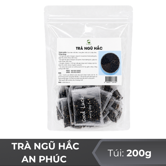 Trà ngũ hắc An Phúc - túi 200g