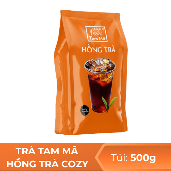 Trà Tam Mã hồng trà Cozy - túi 500g