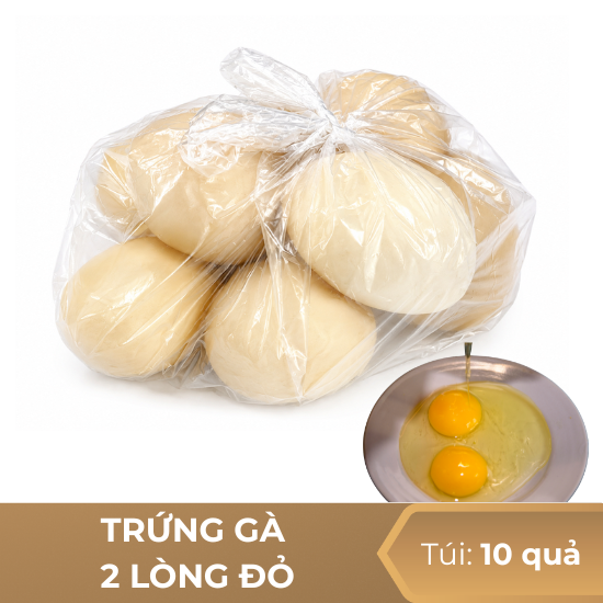 Trứng gà 2 lòng - 10 quả