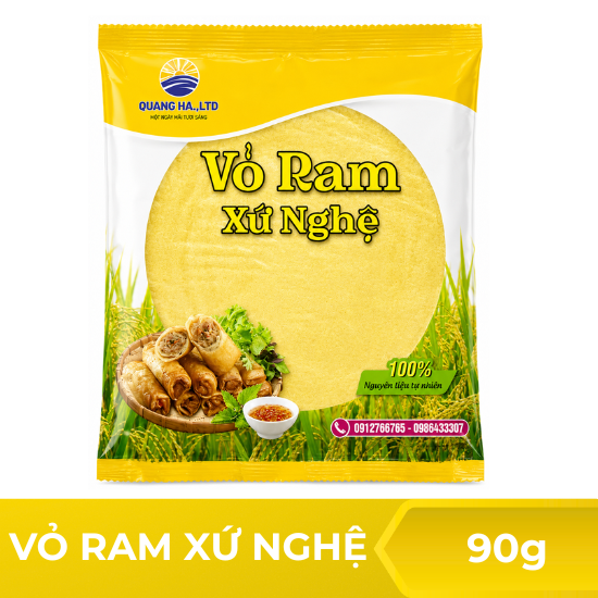 Vỏ ram xứ nghệ  - 90g