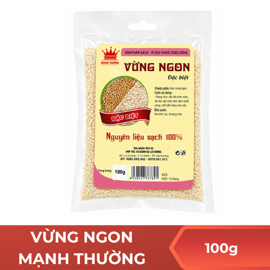 Vừng ngon Mạnh Thường - 100g