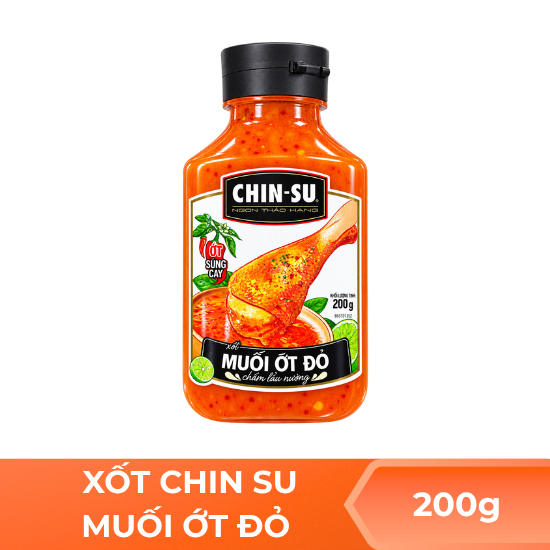 Xốt Chin su Muối ớt đỏ - 200g