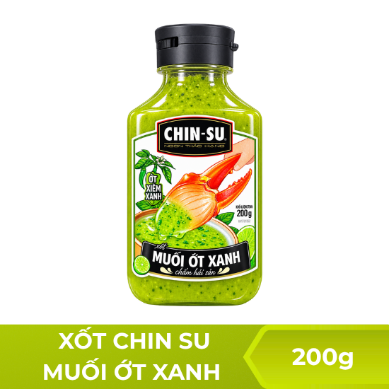 Xốt Chin su Muối ớt xanh - 200g