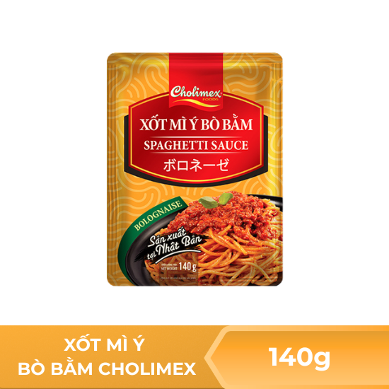 Xốt mì ý bò bằm Cholimex - 140g