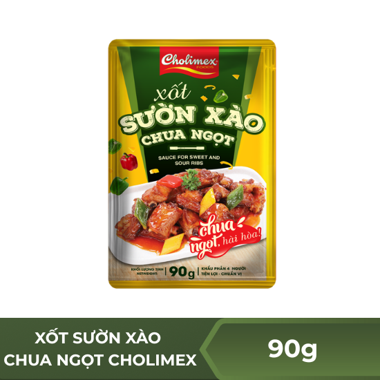 Xốt sườn xào chua ngọt Cholimex - 90g