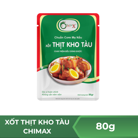 Xốt thịt kho tàu chimax - 80g