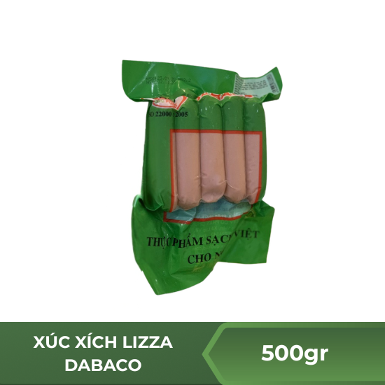 Xúc xích lizza Dabaco - 500g