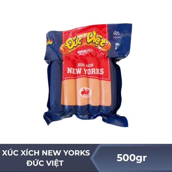 Xúc xích New Yorks Đức Việt - 500g 