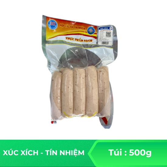 Xúc xích Tín Nhiệm - túi 500g