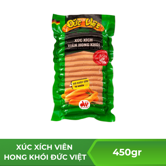 Xúc xích viên hong khói Đức Việt - 450g
