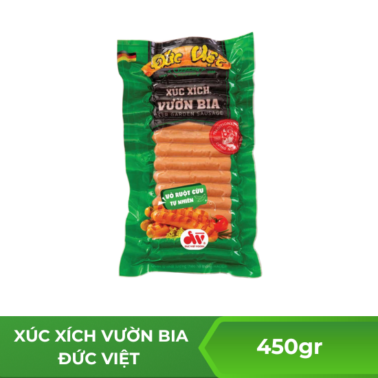 Xúc xích vườn bia - 450g 