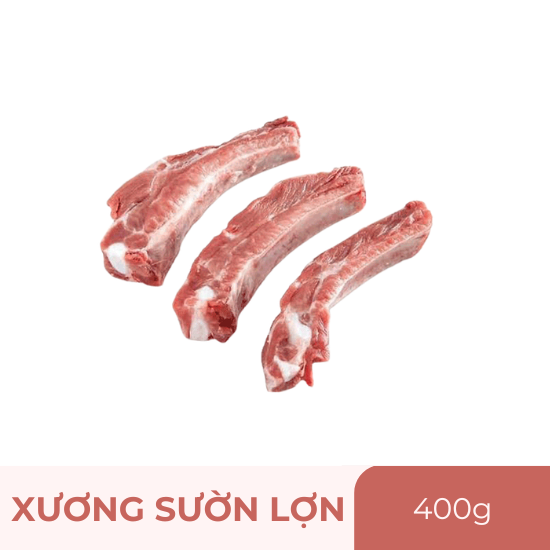 Xương sườn non lợn - 400g